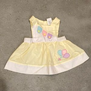 Newborn Vtg Balloon Dress